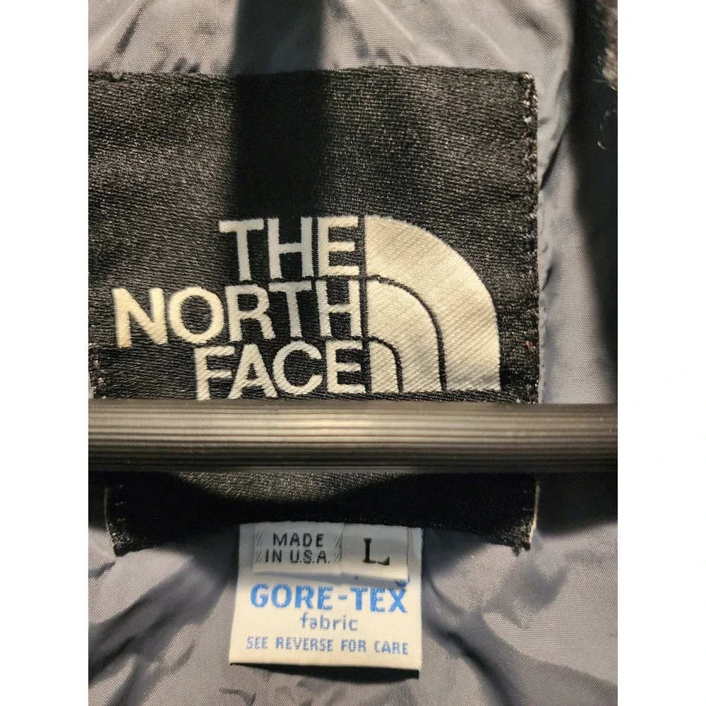 The North Face Gore-Tex Jacket Men's L Vintage 90s Made‎ in USA Blue Gorpcore